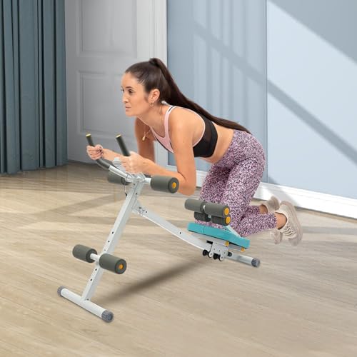 Abdominal Cruncher Sit Up Workout Bench with LCD Display A477