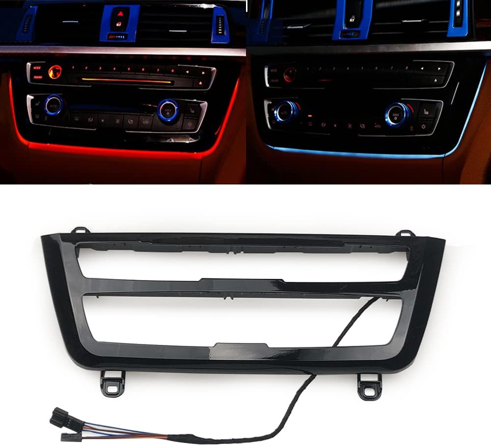 Car Inner Air Condition A/C Panel LED Lighting Ambient Light Trim Q538611