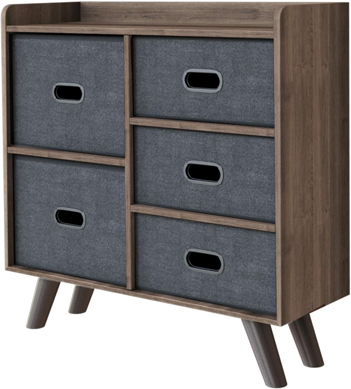 5 Drawer Wood Dresser L22852