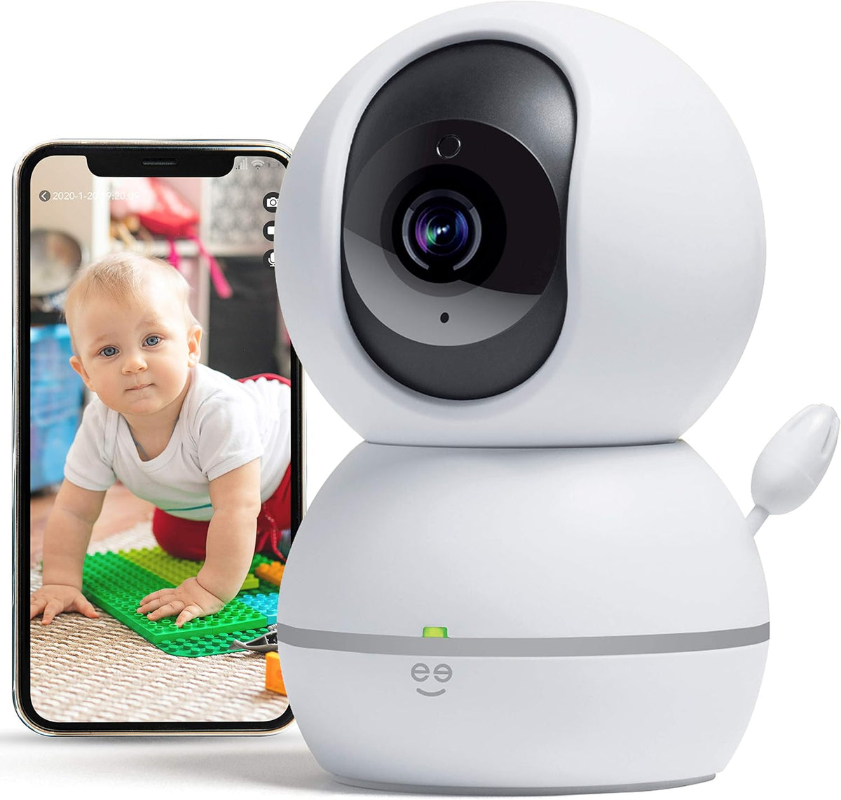 Smart Home Pet and Baby Monitor with Camera A658