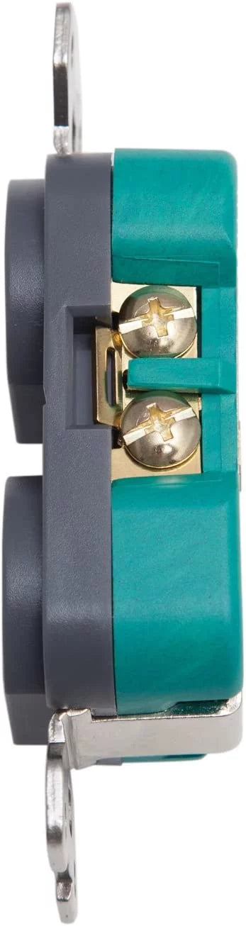 White AC Outlet F7259