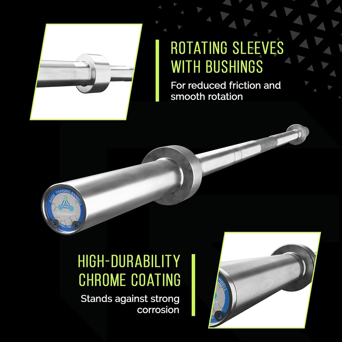 6FT 15 Pound 300 LBS Capacity Barbell M518098