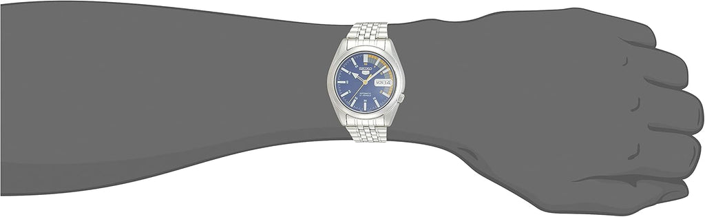 Blue Dial Silver Stainless Steel Automatic Watch X910