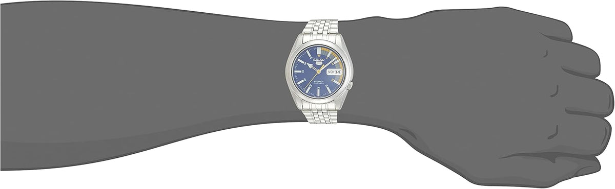 Blue Dial Silver Stainless Steel Automatic Watch X910