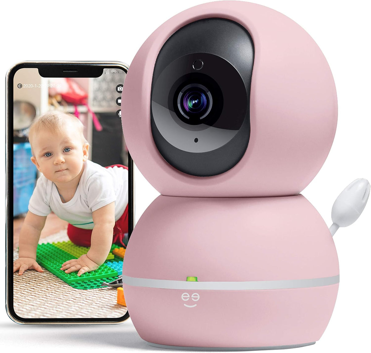 Smart Home Pet and Baby Monitor with Camera A658