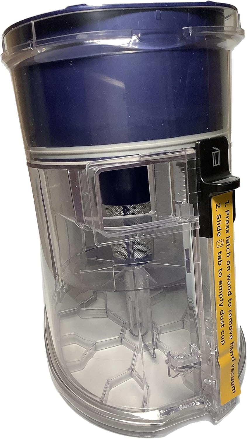 Replacement Dust Cup Dirt Bin with Foam Filter for Cordless Stick Vacuum X31101