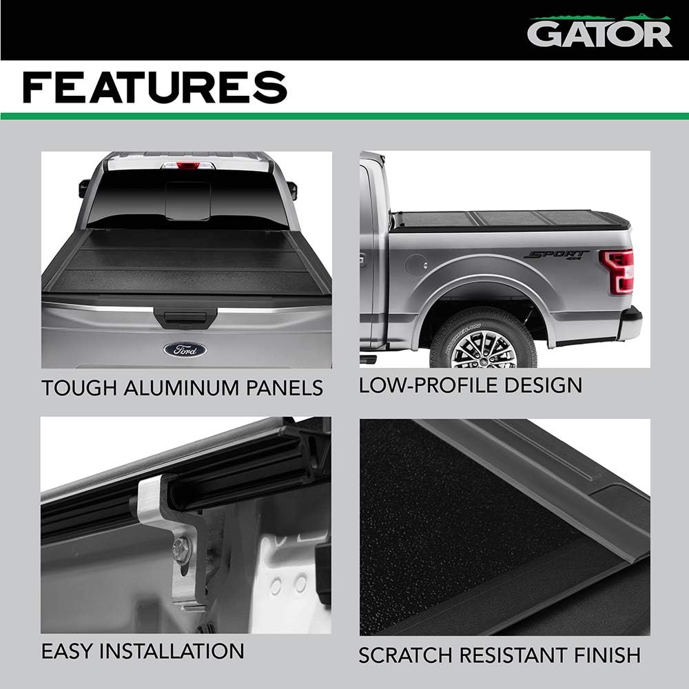 Hard Tri-Fold Truck Bed Tonneau Cover T273