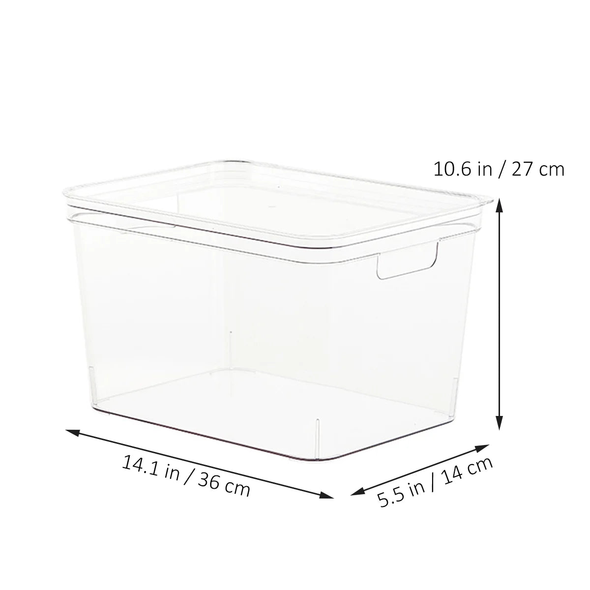 36X27X14CM Scratch-resistant Storage Container F75666