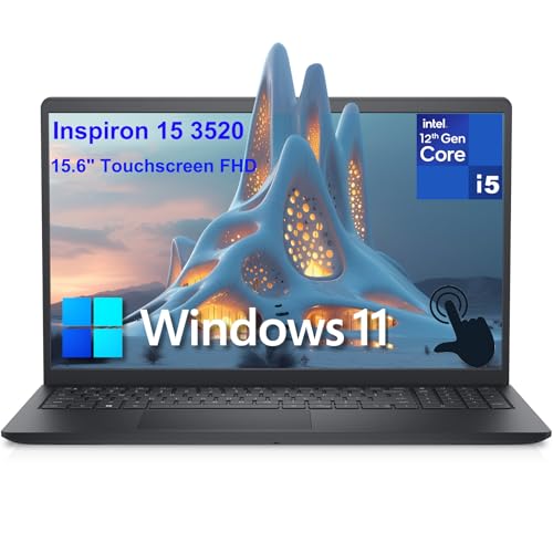 15.6" Touchscreen FHD Laptop Computer, 12th Gen Intel 10-Core i5-1235U, 32GB DDR4 RAM, 1TB PCIe SSD, Windows 11 Home S G751