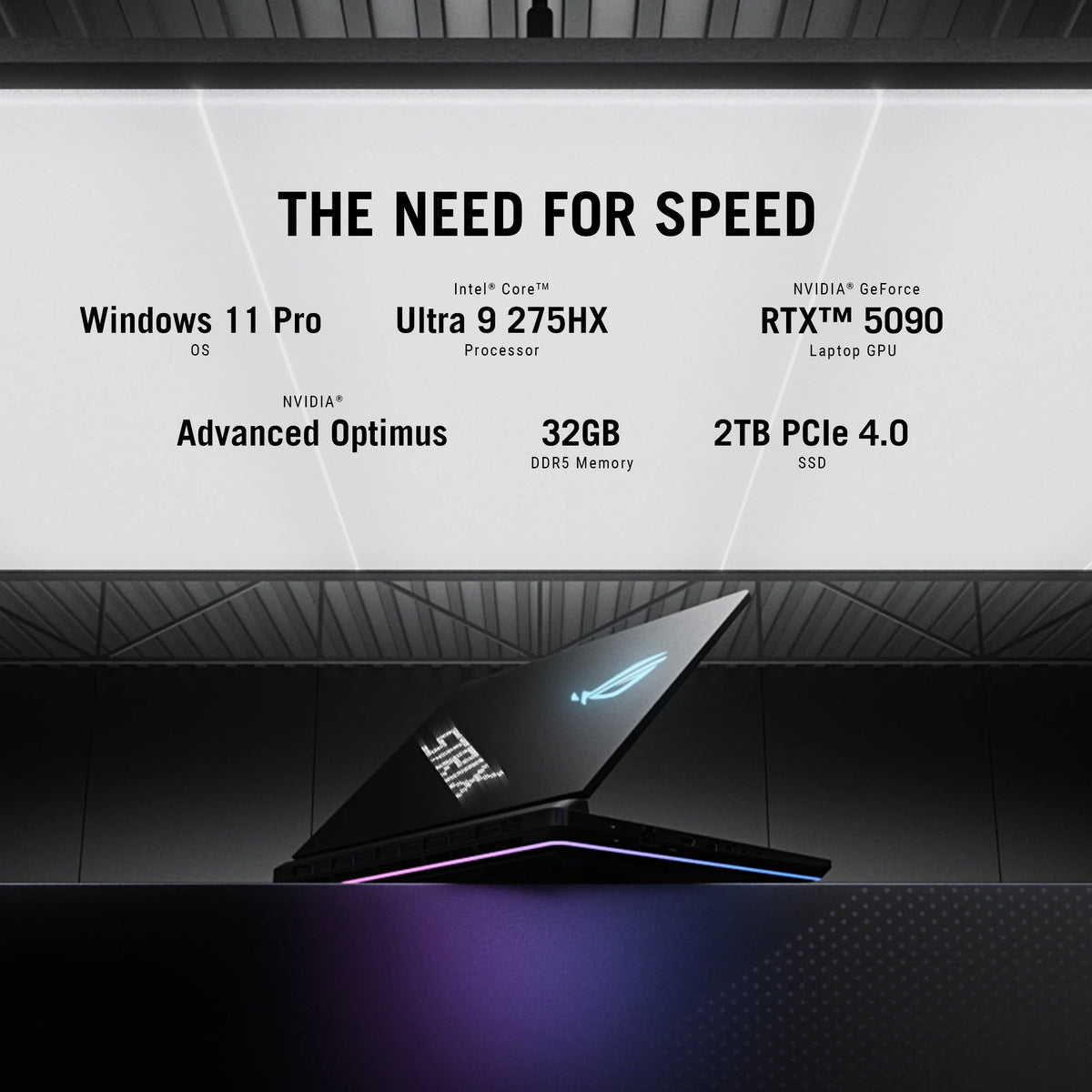 18in 240Hz Mini LED WQXGA Gaming Laptop F62087