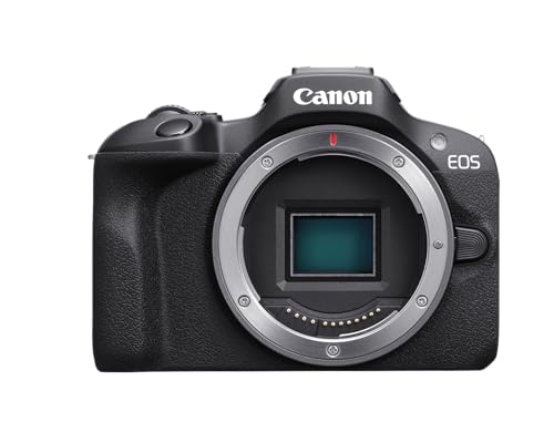 Black Mirrorless Camera with RF-S18-45mm Lens Kit, 24.1 Megapixel, 4K Video C374434
