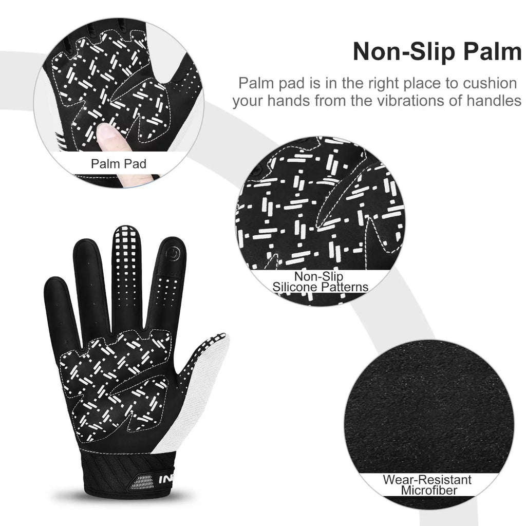 Cycling Gloves with 5MM Non-Slip Palm Pad W867298
