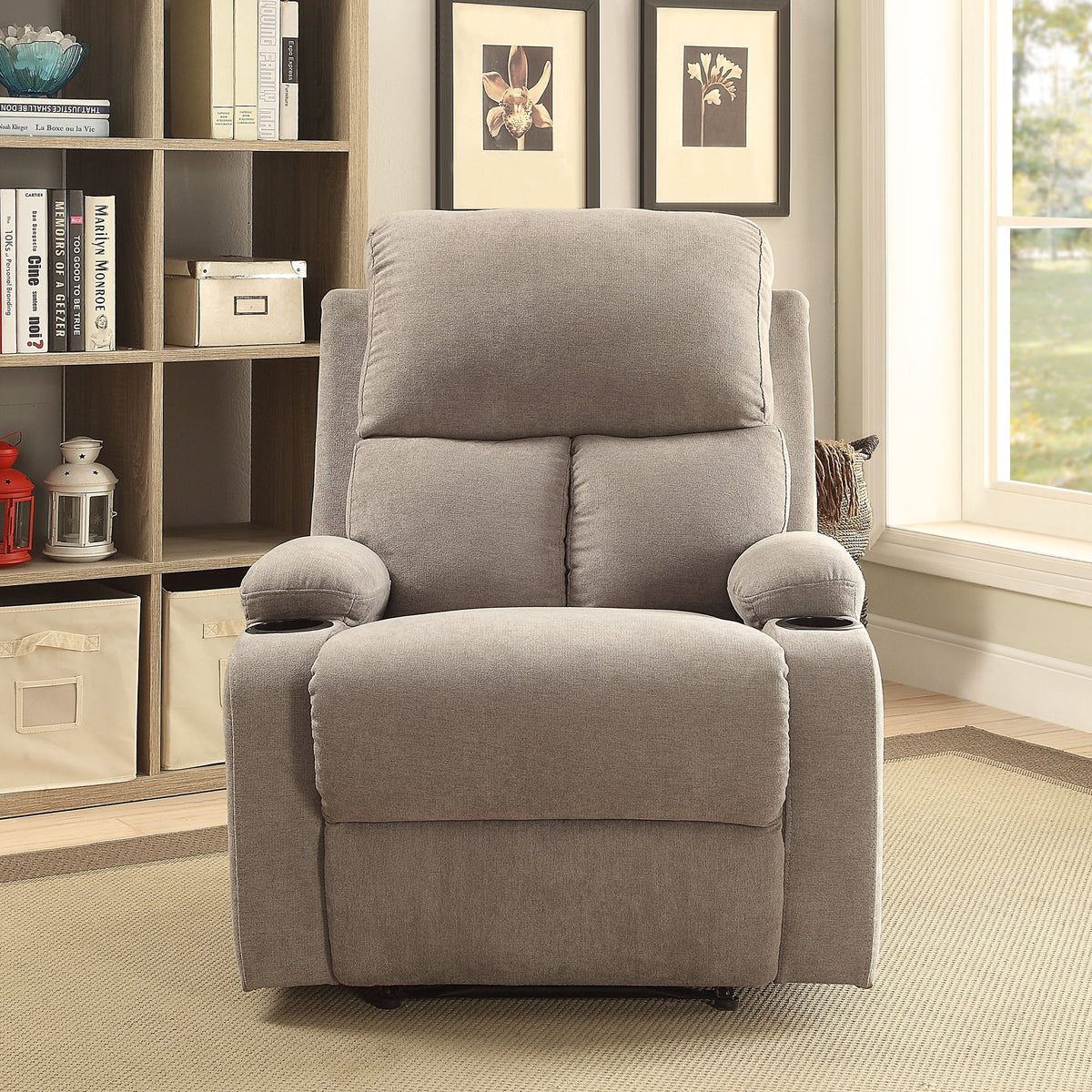 Gray Motion Recliner N25243