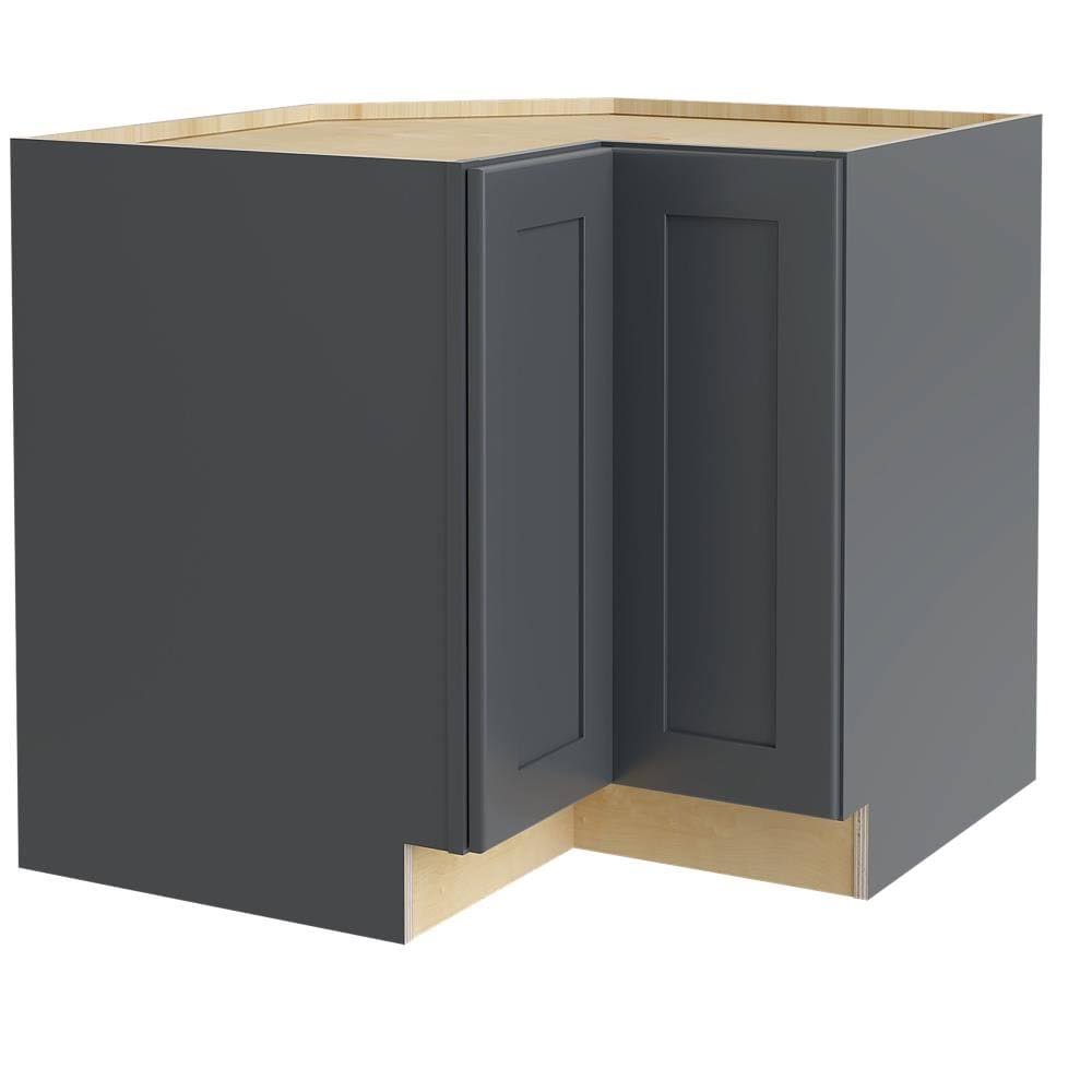 Onyx Painted Pine Lazy Susan Corner Base Cabinet B118