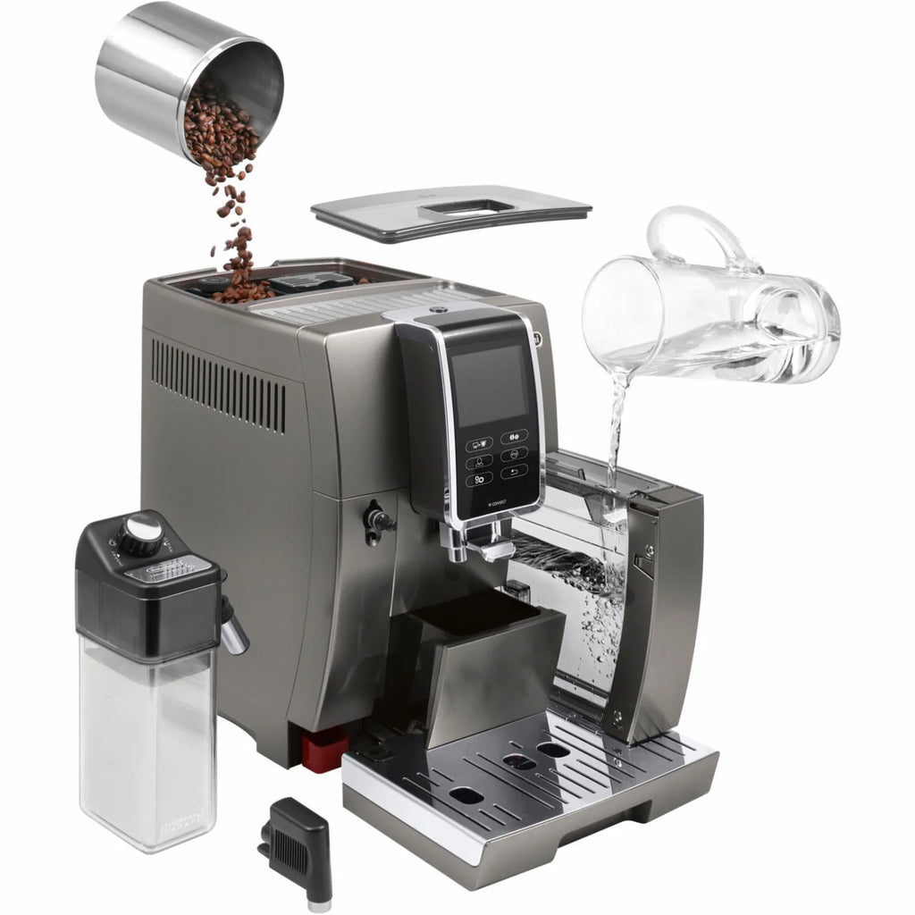 Smart Coffee and Espresso Machine with Automatic Milk Frother O510449