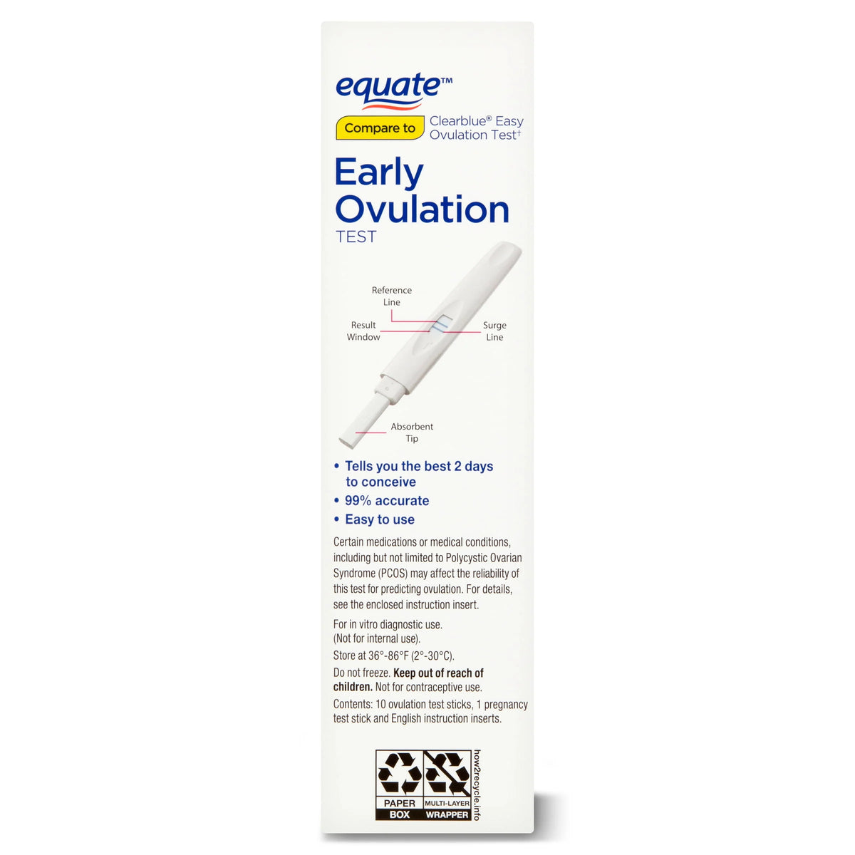 Ovulation Test Kit 10 + 1 P866196