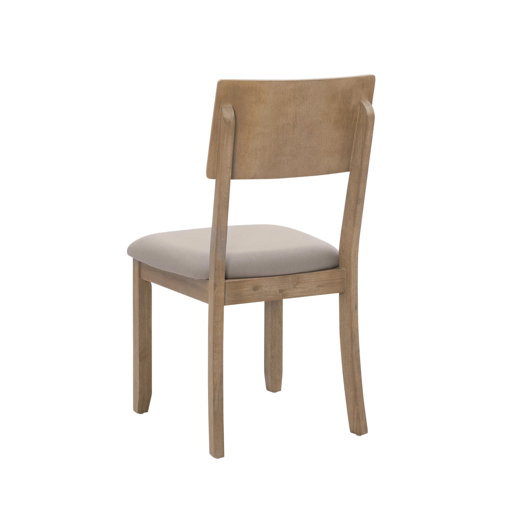 Gray Wash Upholstered Dining Chair Set of 2 K638313