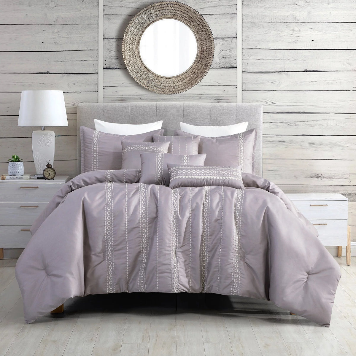 7 Piece Comforter Set King W448290