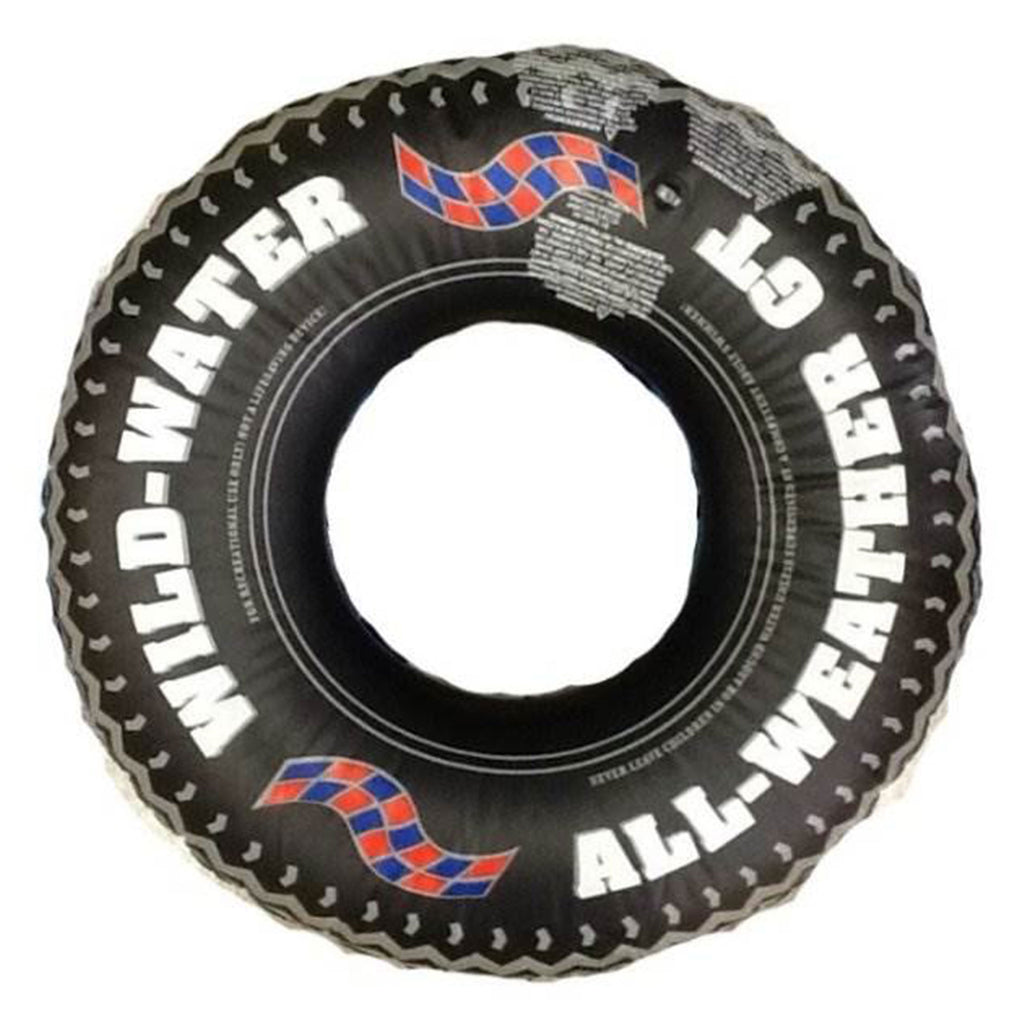 36in Inflatable Floating Tire Tube with Electric Pump N503086