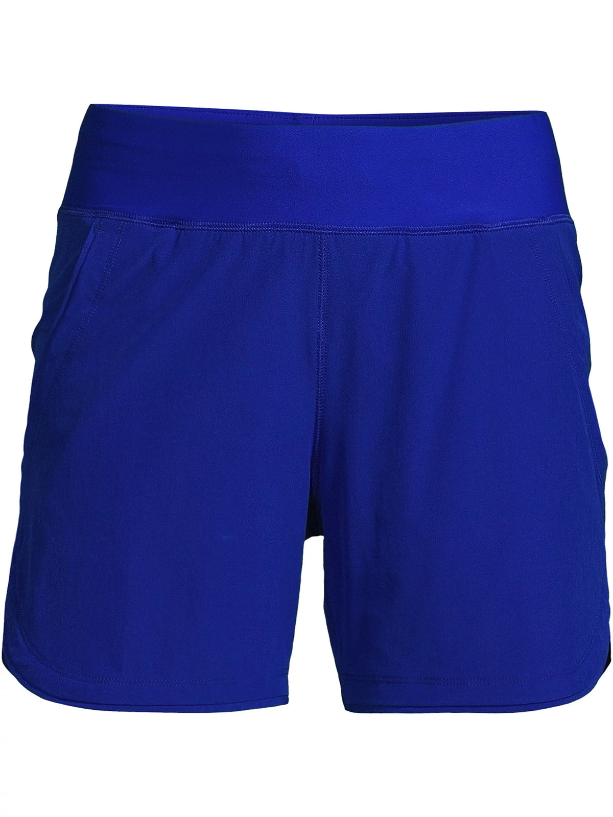 Plus Size Quick Dry Swim Shorts with Panty W410454