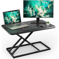 Black Adjustable Height Standing Desk Converter V2783