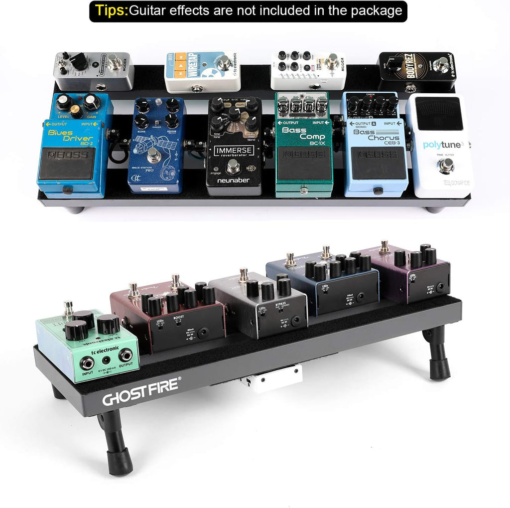 Aluminum Alloy Effect Pedalboard with Carry Case B704886