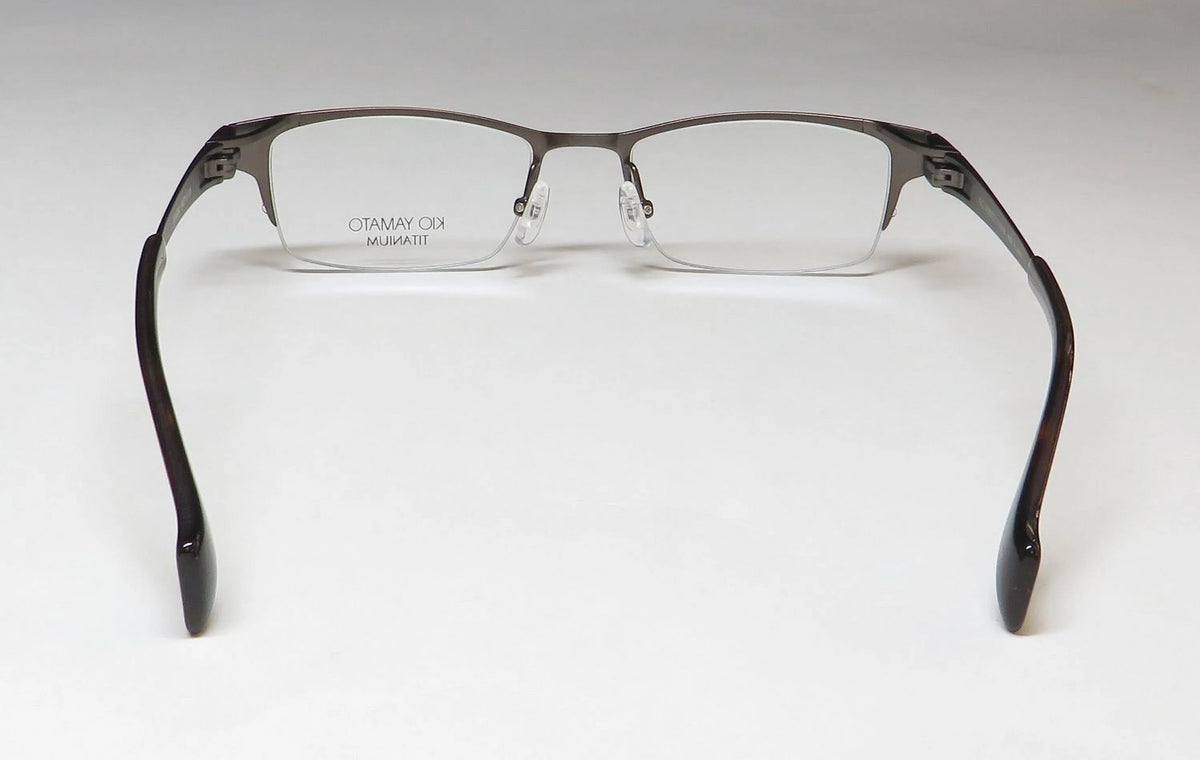 Titanium Half-Rim Eyeglass Frame E811