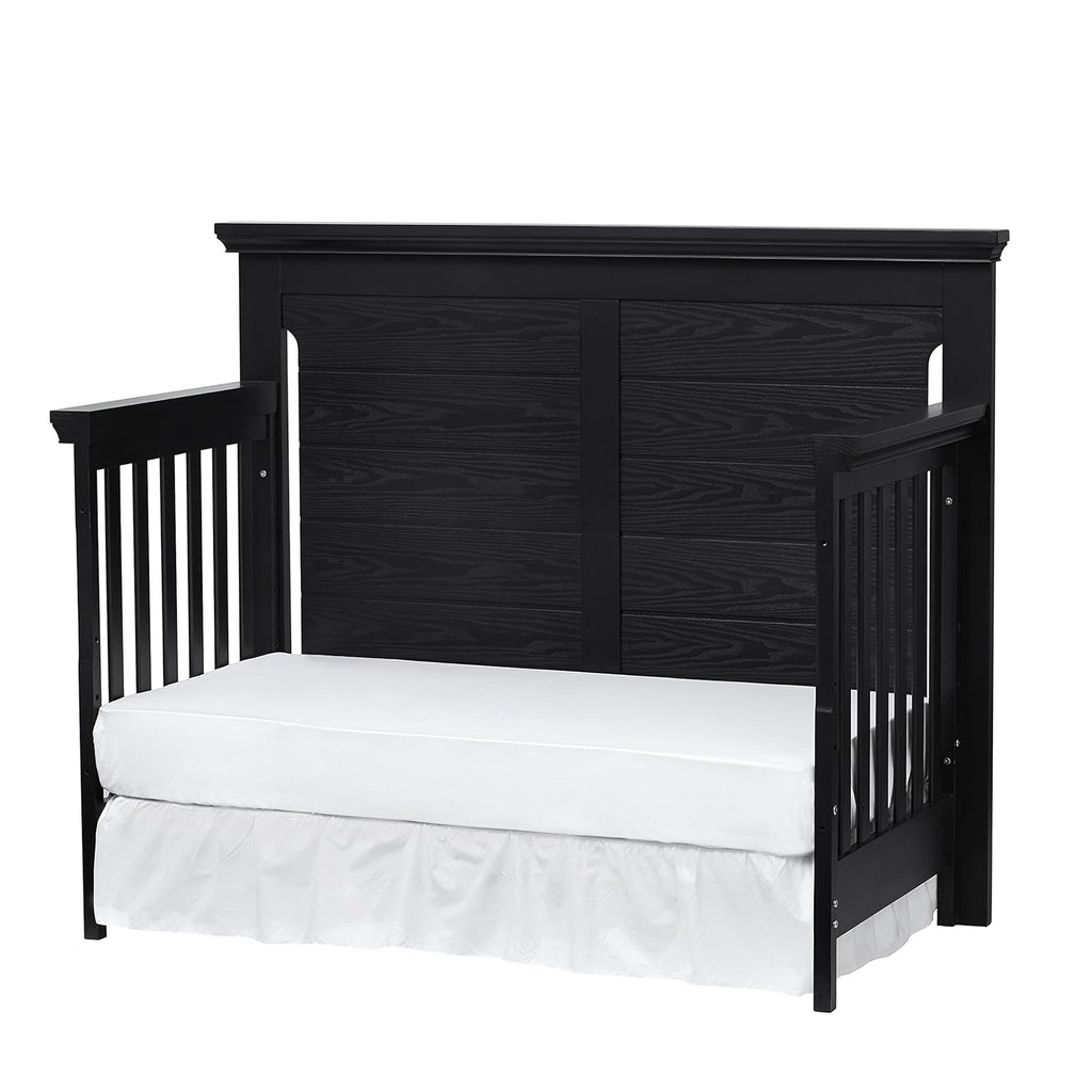 4 in 1 Convertible Crib in Classic Heritage Black Finish F446