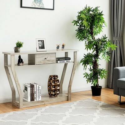 Gray Console Table M768641