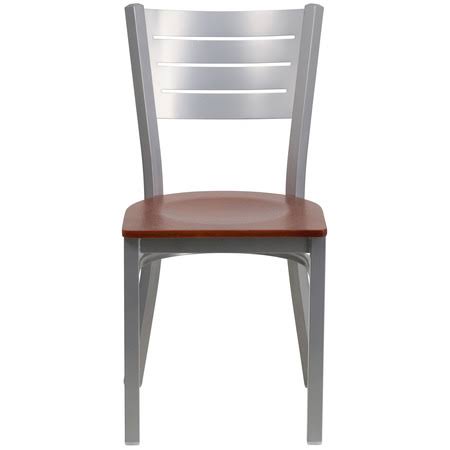 Silver Slat Chair, Seat, PK2 H10730
