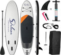 Black Inflatable Stand Up Paddle Board with Backpack D507