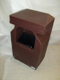 Brown Windshield Service Trash Can J239