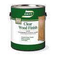 Clear Satin Interior Acrylic Waterborne Wood Finish Gallon (Case of 4) V1357