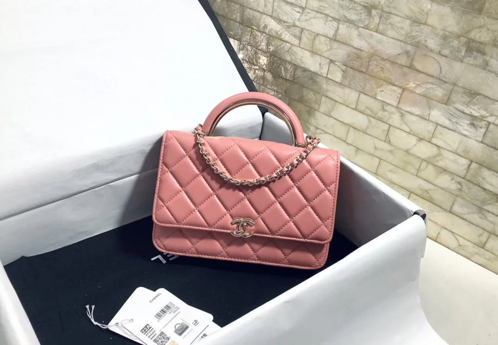 Pink Hand-Held Cross Bag E576294