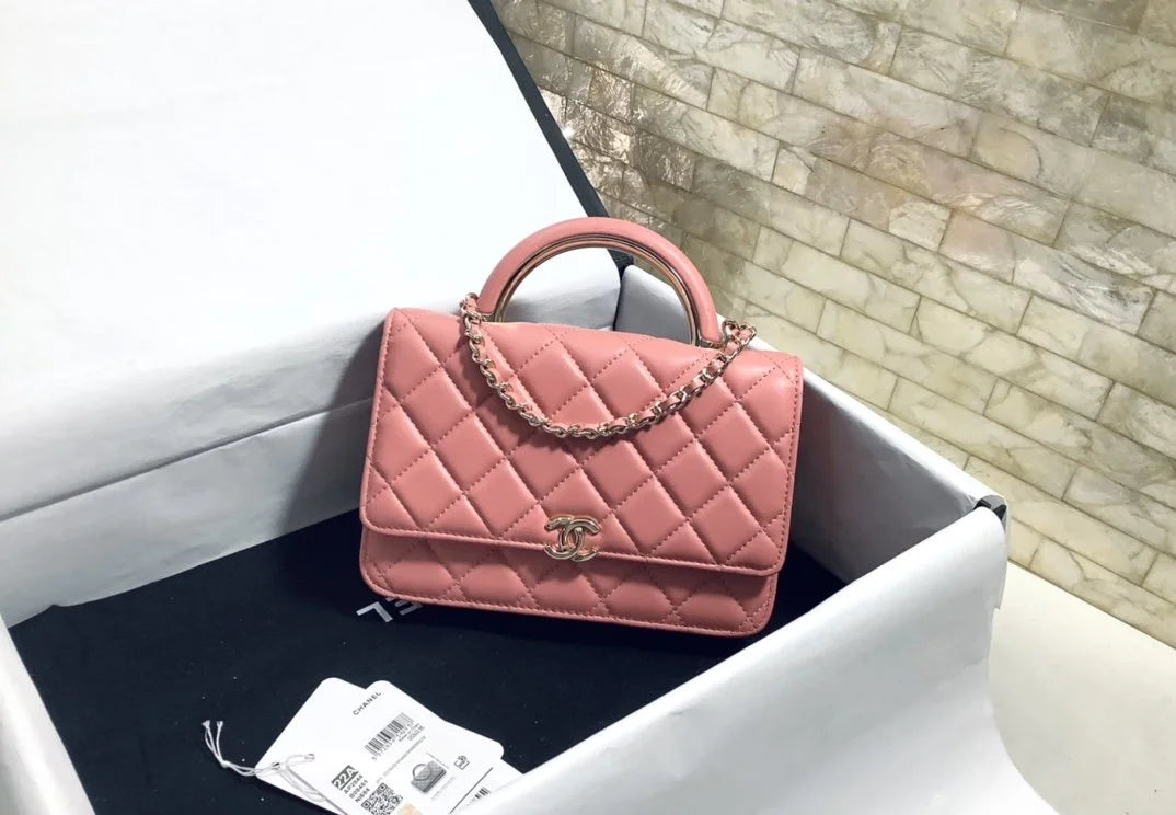 Pink Hand-Held Cross Bag E576294