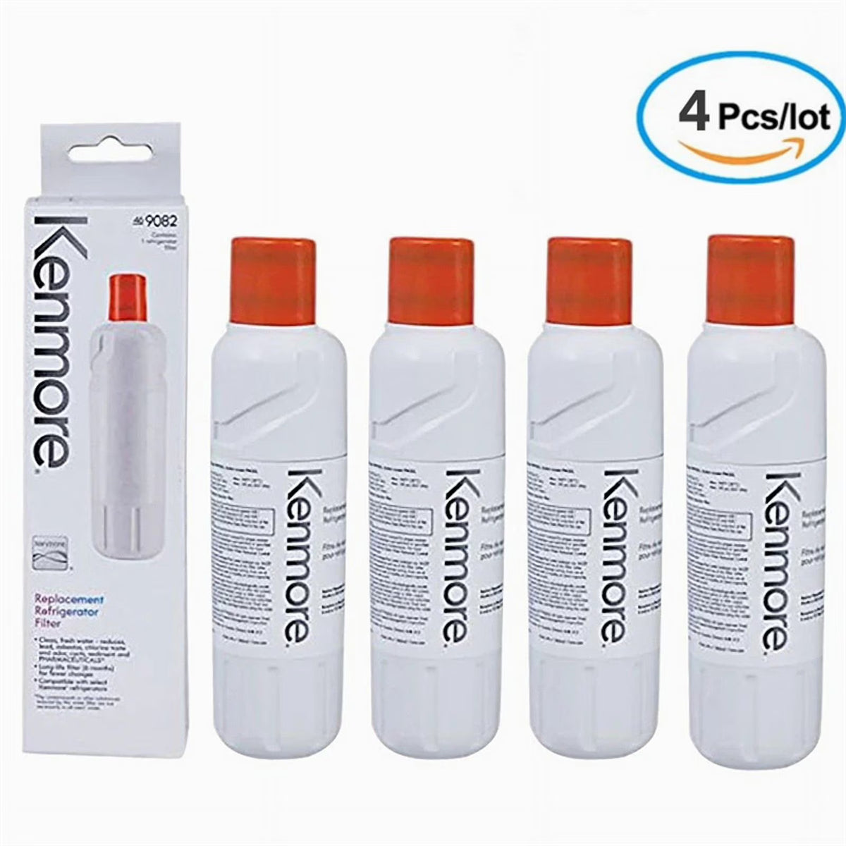 4 Pack Refrigerator Water Filter Replacement Z9950