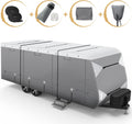 Waterproof Travel Trailer RV Cover with Cotton Lining V4441