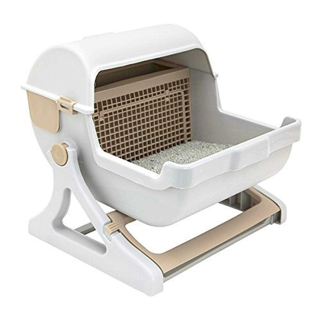 Semi-Automatic Cat Litter Box R8475