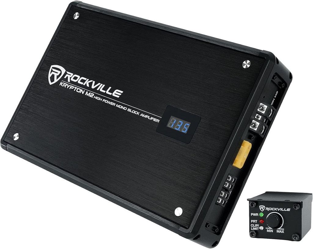 1400w Peak Mono Car Amplifier with Remote X244