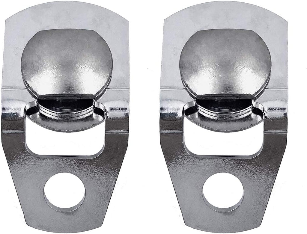 2pc Universal Truck Camper Rear Bumper Anchor Tie Downs G27376
