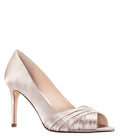 Taupe Satin Pump P9840