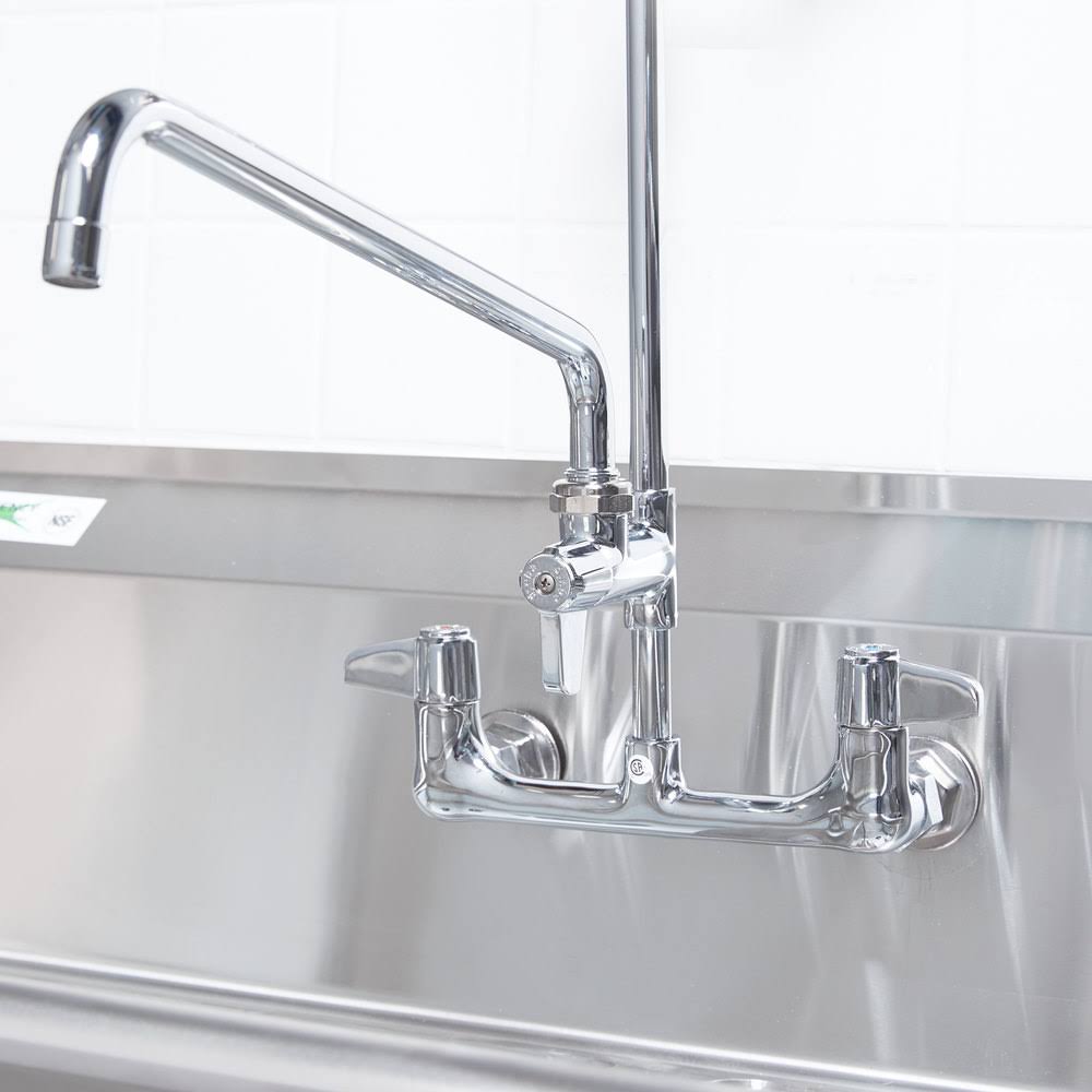 Pre-Rinse Add-A-Faucet with 12x22 Swing Spout S17804