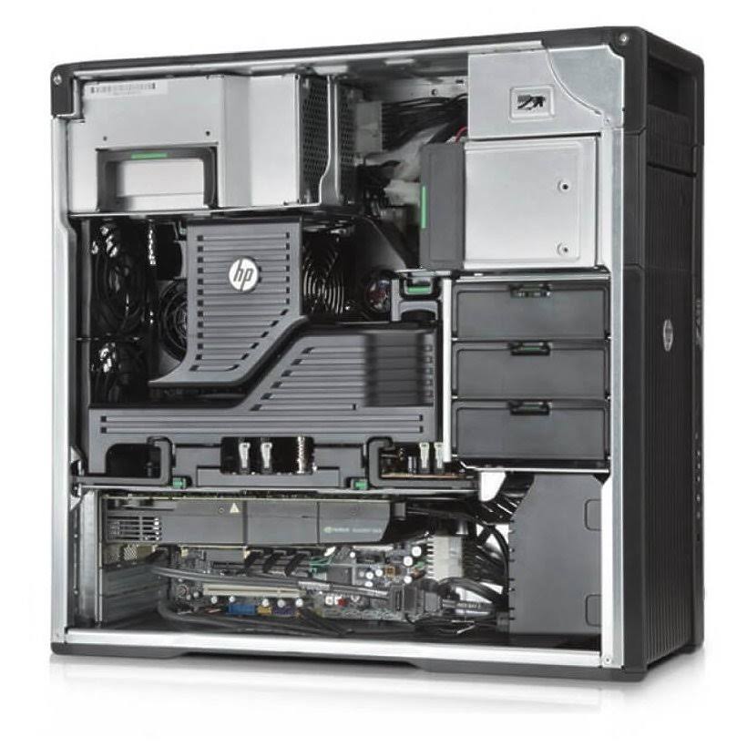 HP Z620 Workstation 2x E5-2643 Quad Core 3.3Ghz 64GB 256GB SSD Q600 Win 10 Pre-Install D102400