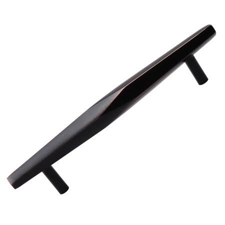 Oil Rubbed Bronze 5 in. Center Solid Bar Pull Cabinet Hardware Handles Pack of 25 D79260