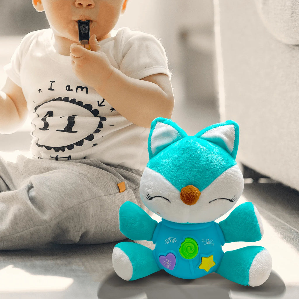 Fox Musical Stuffed Animal Baby Toy X3103