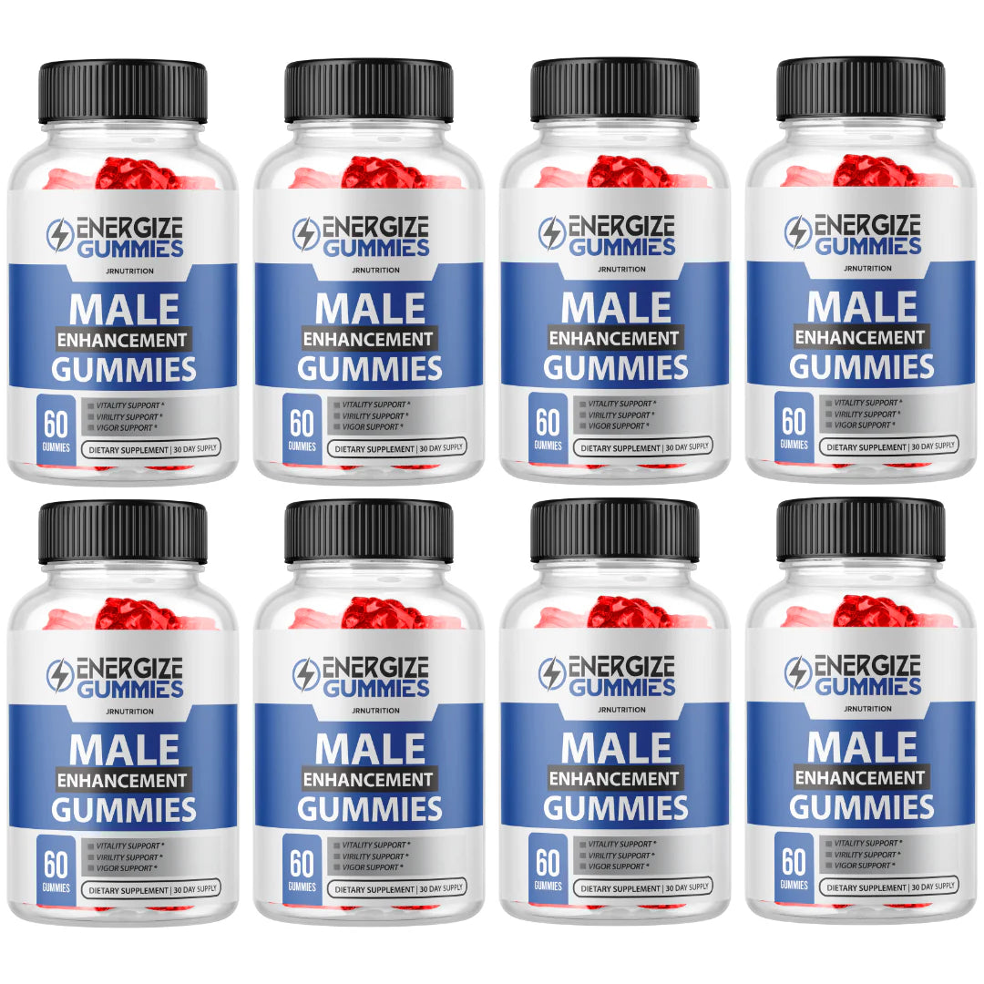 Male Gummies 8 Bottles D4998