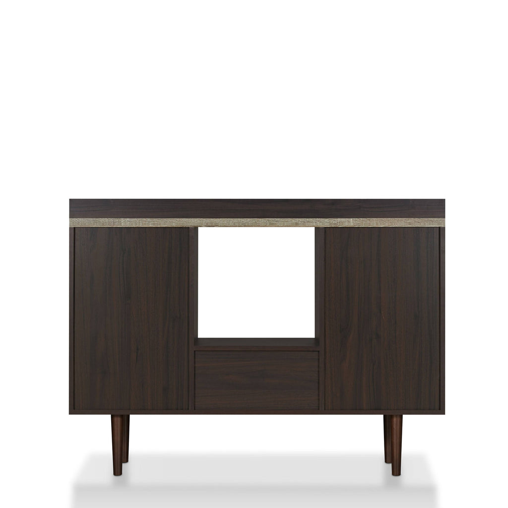 Mid-Century Modern Wenge Buffet Server, Brown E310