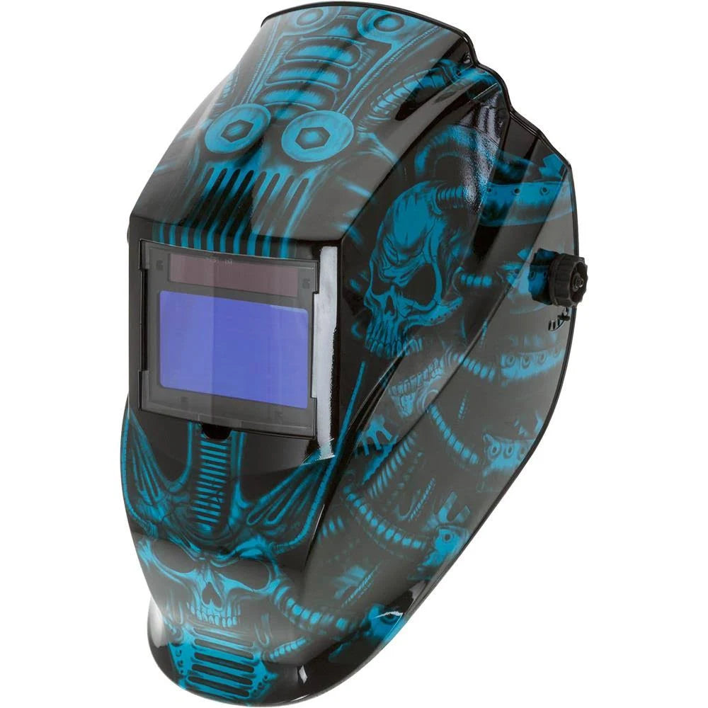 Blue Auto-Darkening Welding Helmet K76113