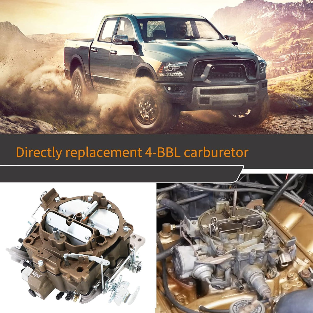 Carburetor 750 CFM 4-BBL B767084