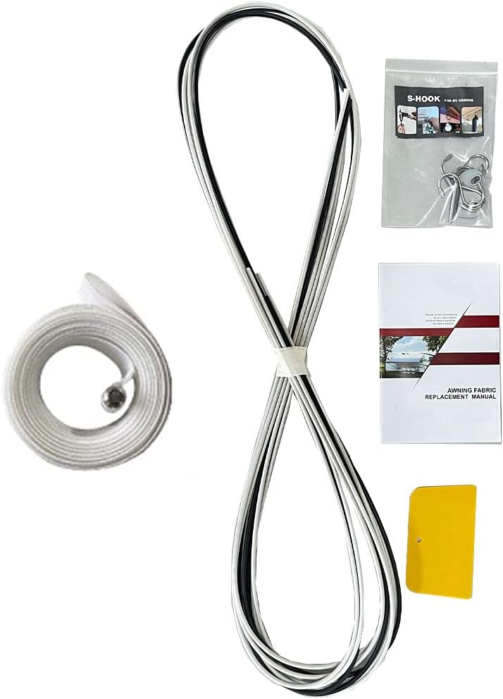 12 Feet Blue Vinyl RV Awning Replacement A26551
